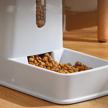 Double Bowl Automatic Feeder