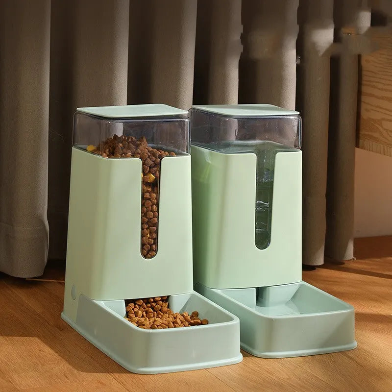 Double Bowl Automatic Feeder